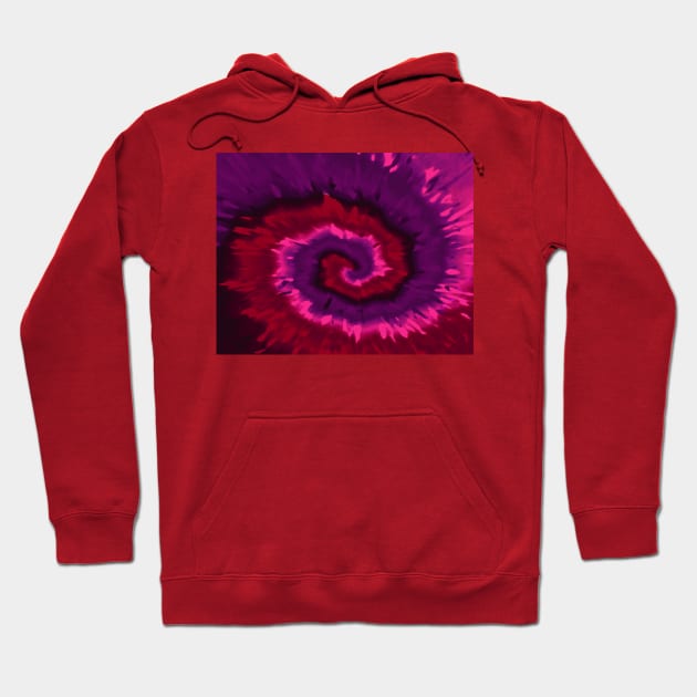 Spiral Tie Dye Hoodie by Scar